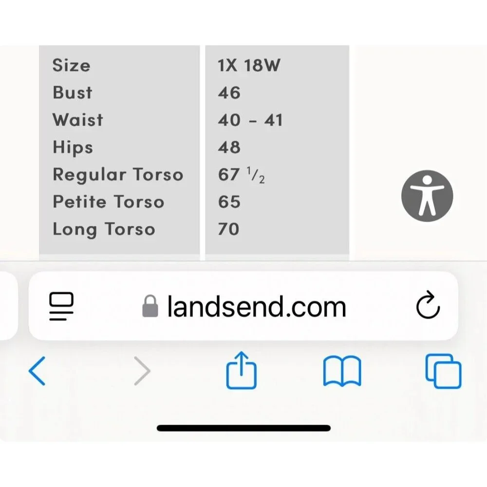 Tankini Swim Top Turquoise V Neck Wrap Soft Cup Bra Lands End Plus Size 18W - Picture 11 of 11